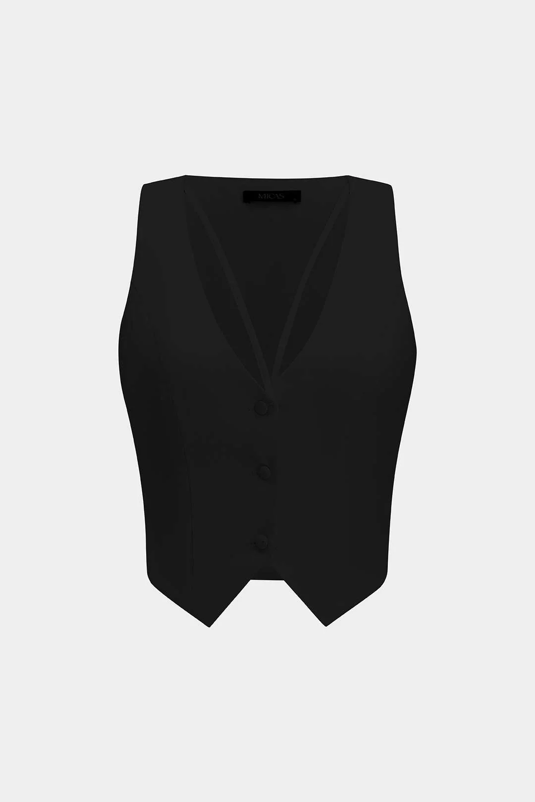 Solid Button Tank Top