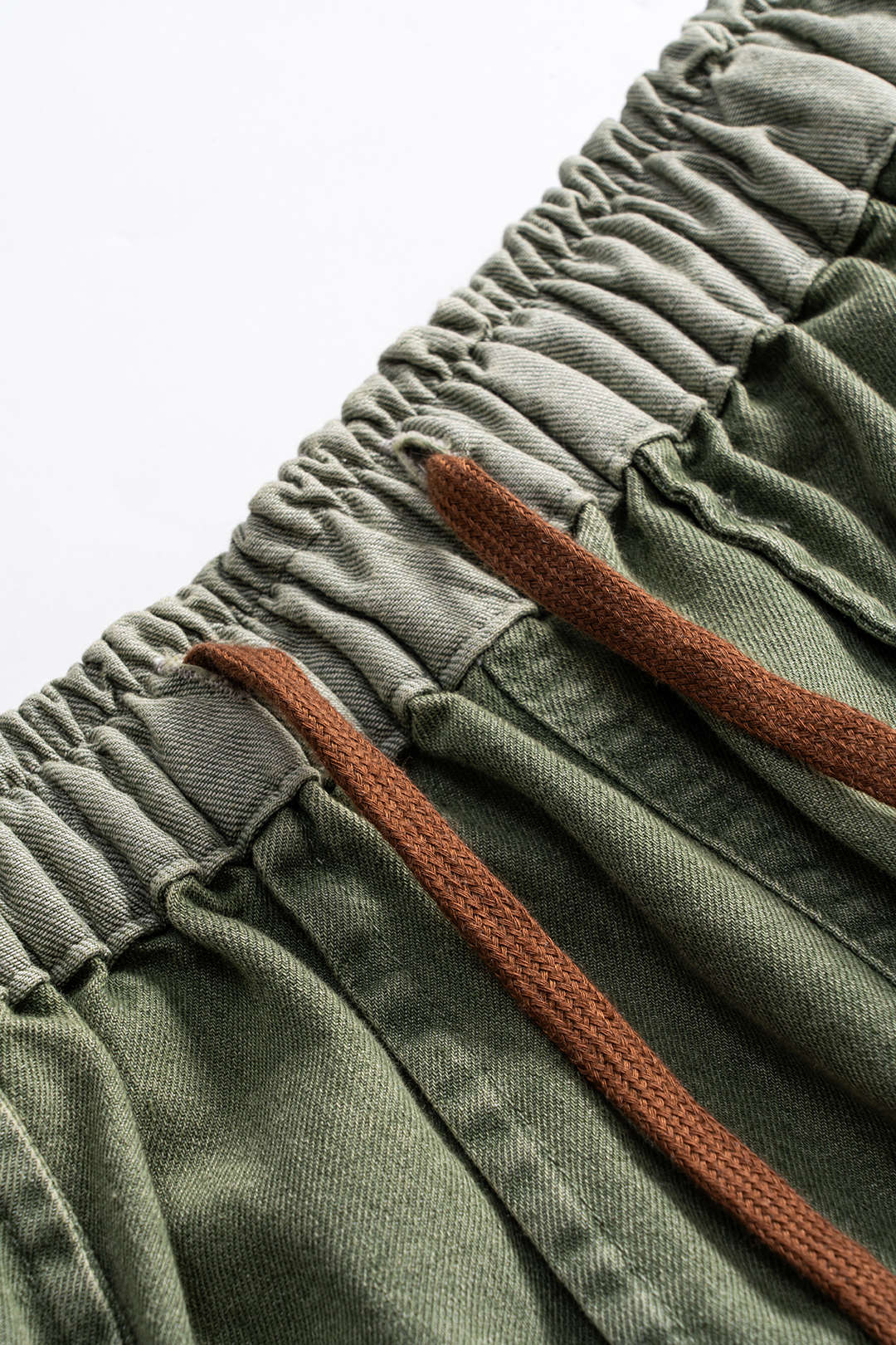 Faded Wide Leg Barrel Denim Jeans