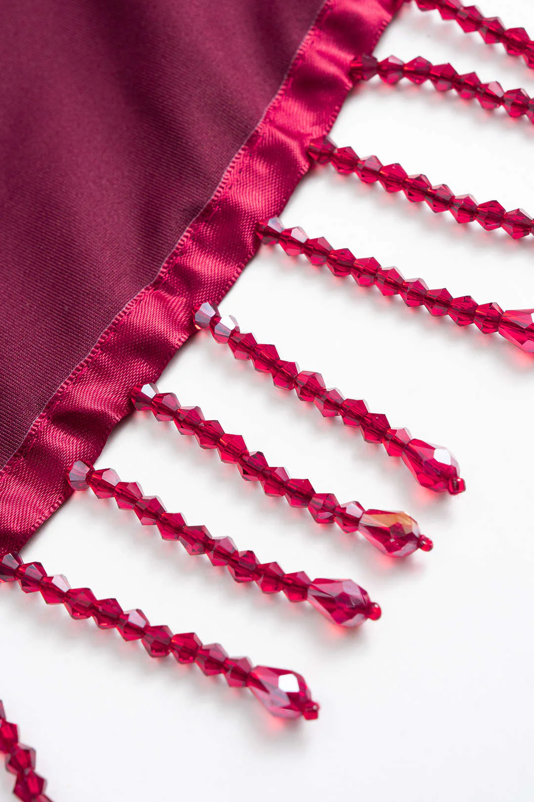 Round Neck Fringe Long Sleeve Short Dress