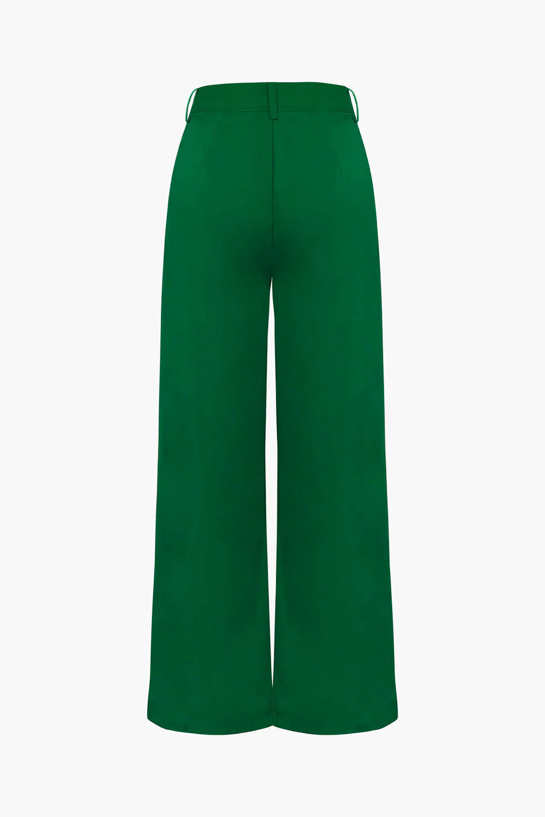 Simple Wide-Leg Suit Trousers