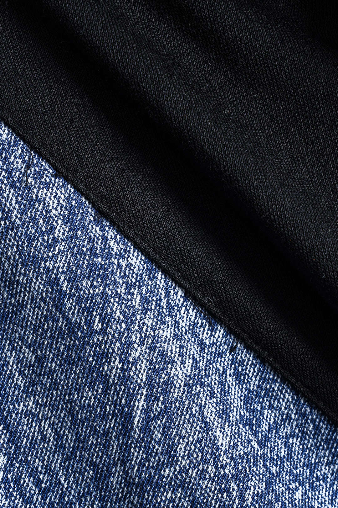 Patchwork Denim Trousers