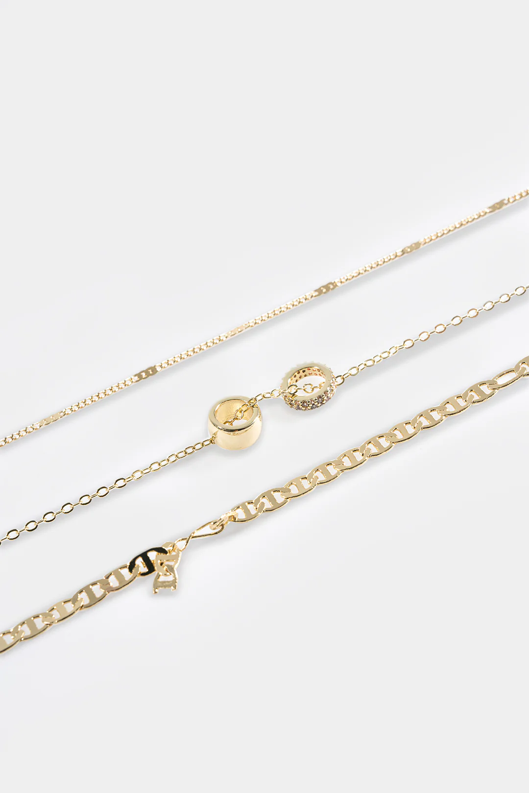 Metallic Multi-Layer Necklace