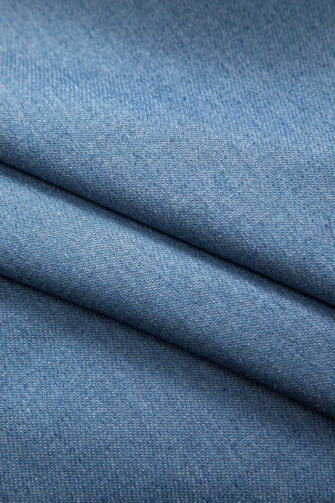 Plus Size High Waist Patchwork Wide Leg Denim Trousers