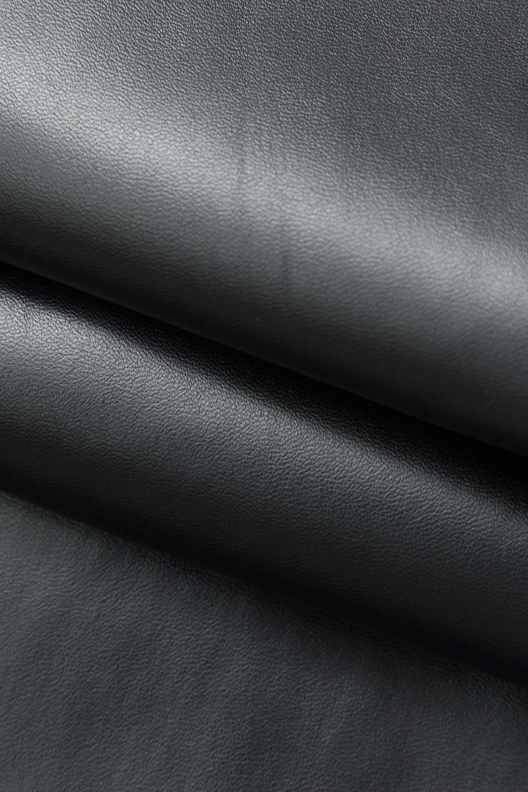 Faux Leather Flap Pocket Straight-Leg Cargo Trousers