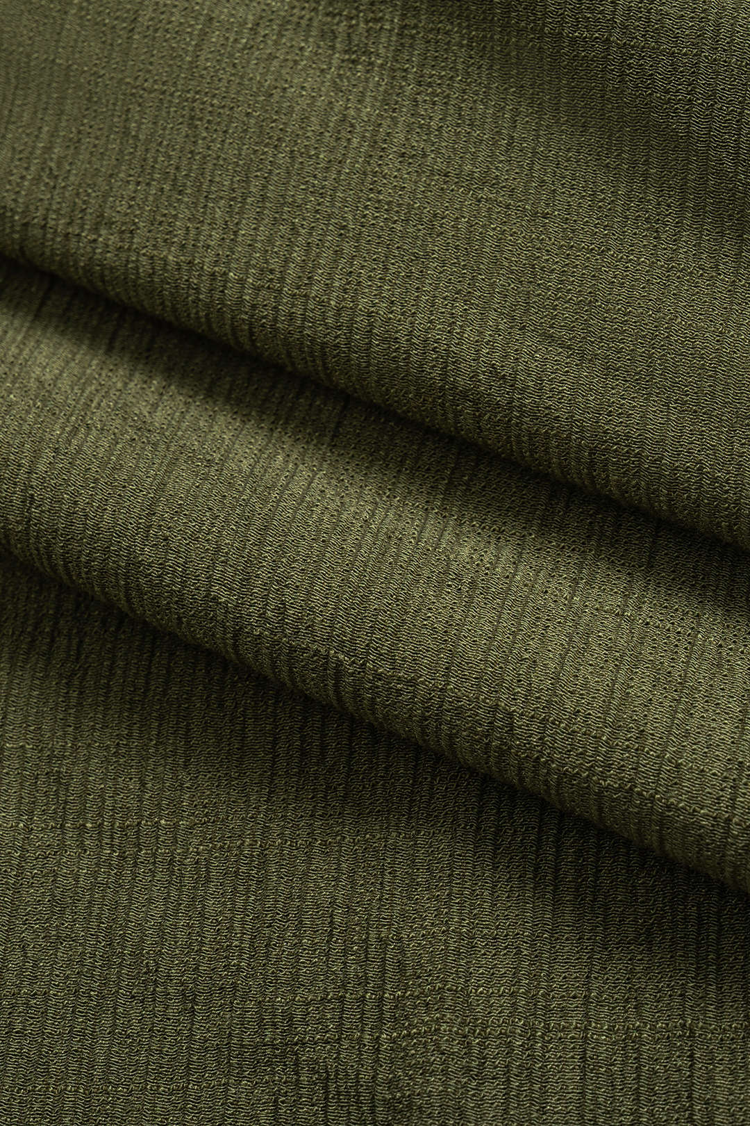 Solid Knit Ruched Trousers