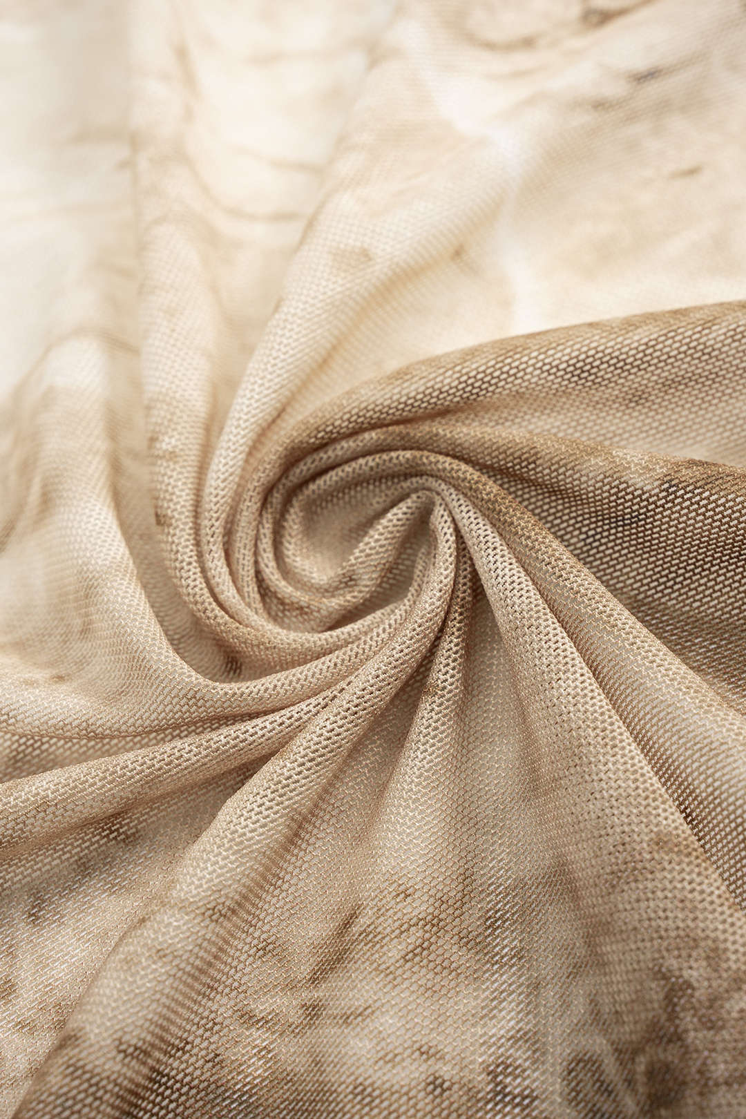 Abstract Print Asymmetrical Ruched Ruffle Hem Slip Sleeveless Maxi Dress