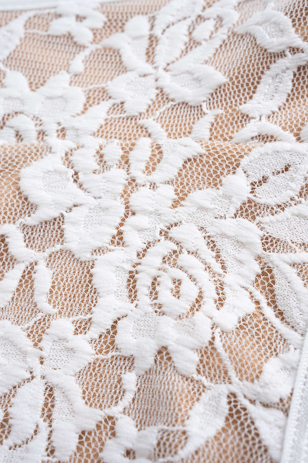 Lace Trim Hook-and-Eye Corset Waist Tube Top