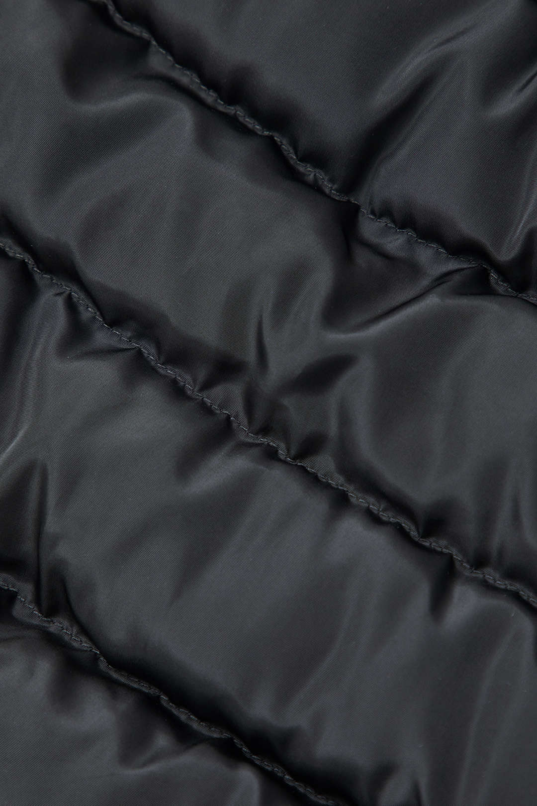 Solid Button-Up Puffer Mini Skirt