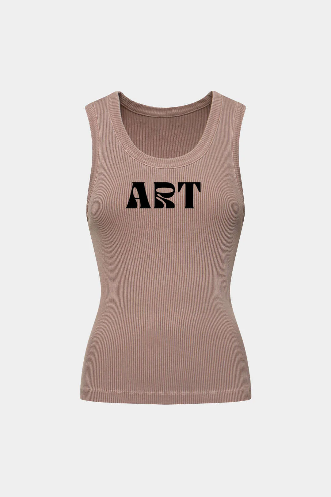 Letter Print Tank Top