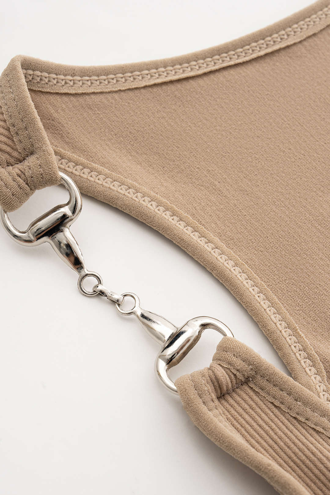 Metallic Decor Sleeveless Cami Top