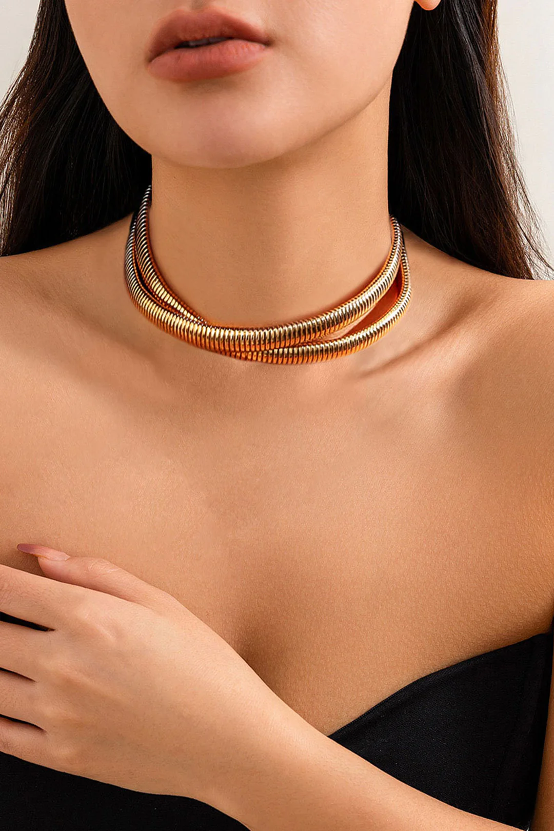 Multi-Layer Snake Chain Necklace