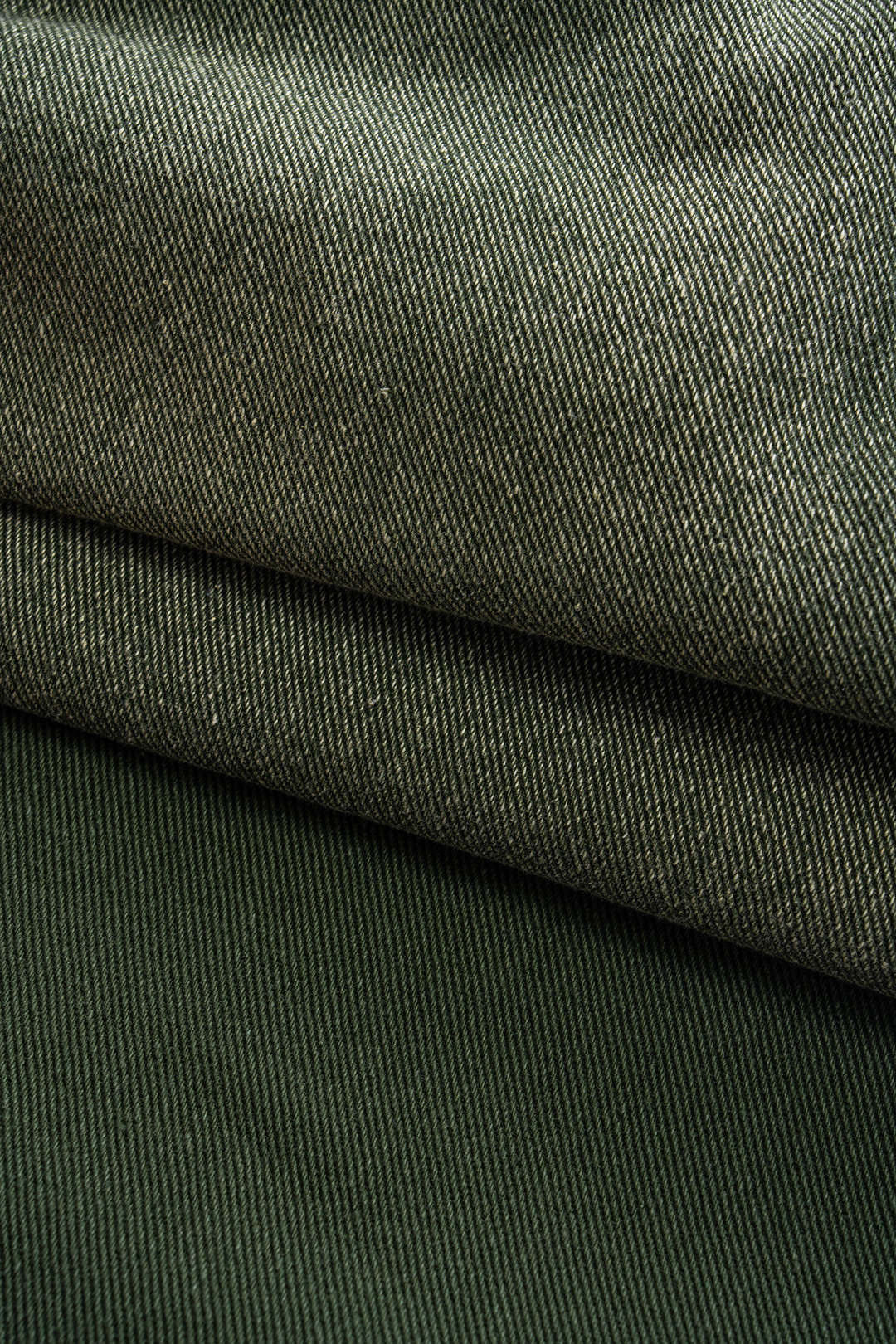 Ombre Multi-Pocket Wide-Leg Cargo Denim Trousers