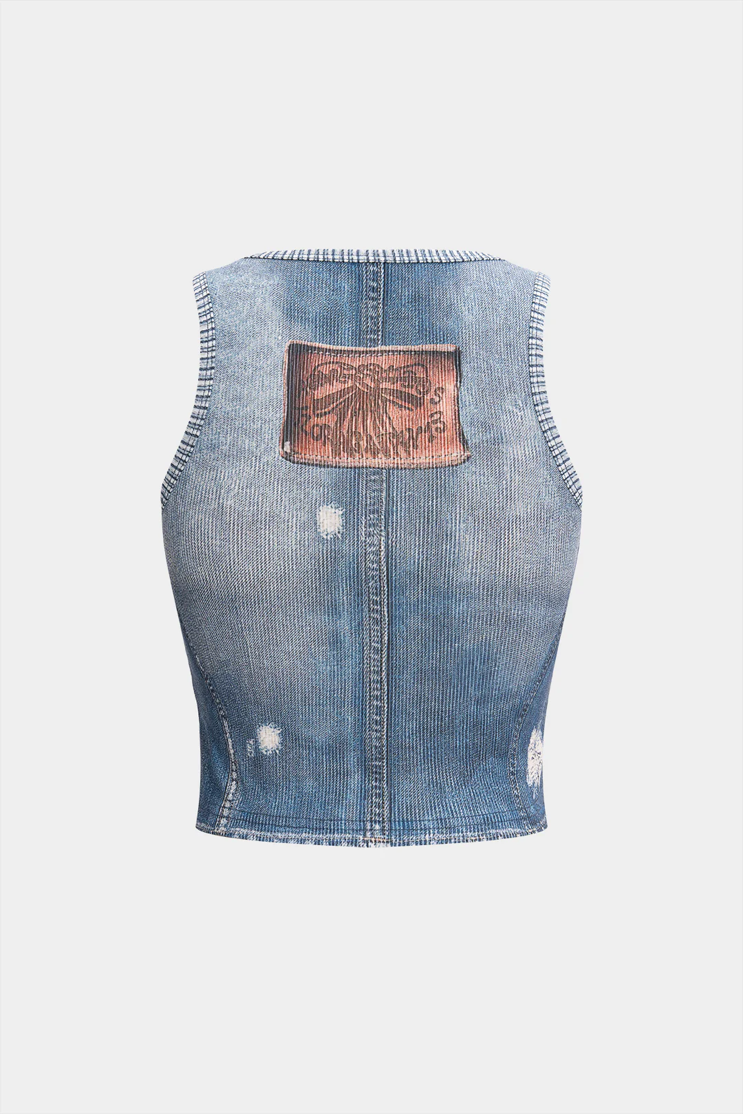 Abstract Pattern Tank Top