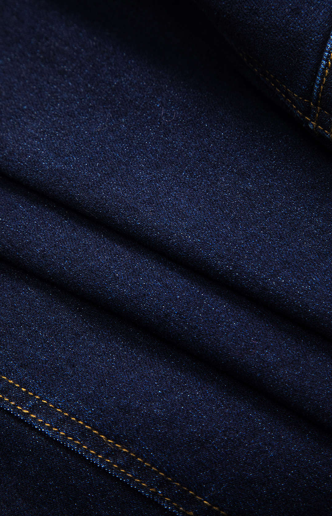 Asymmetrical Button Denim Skirt