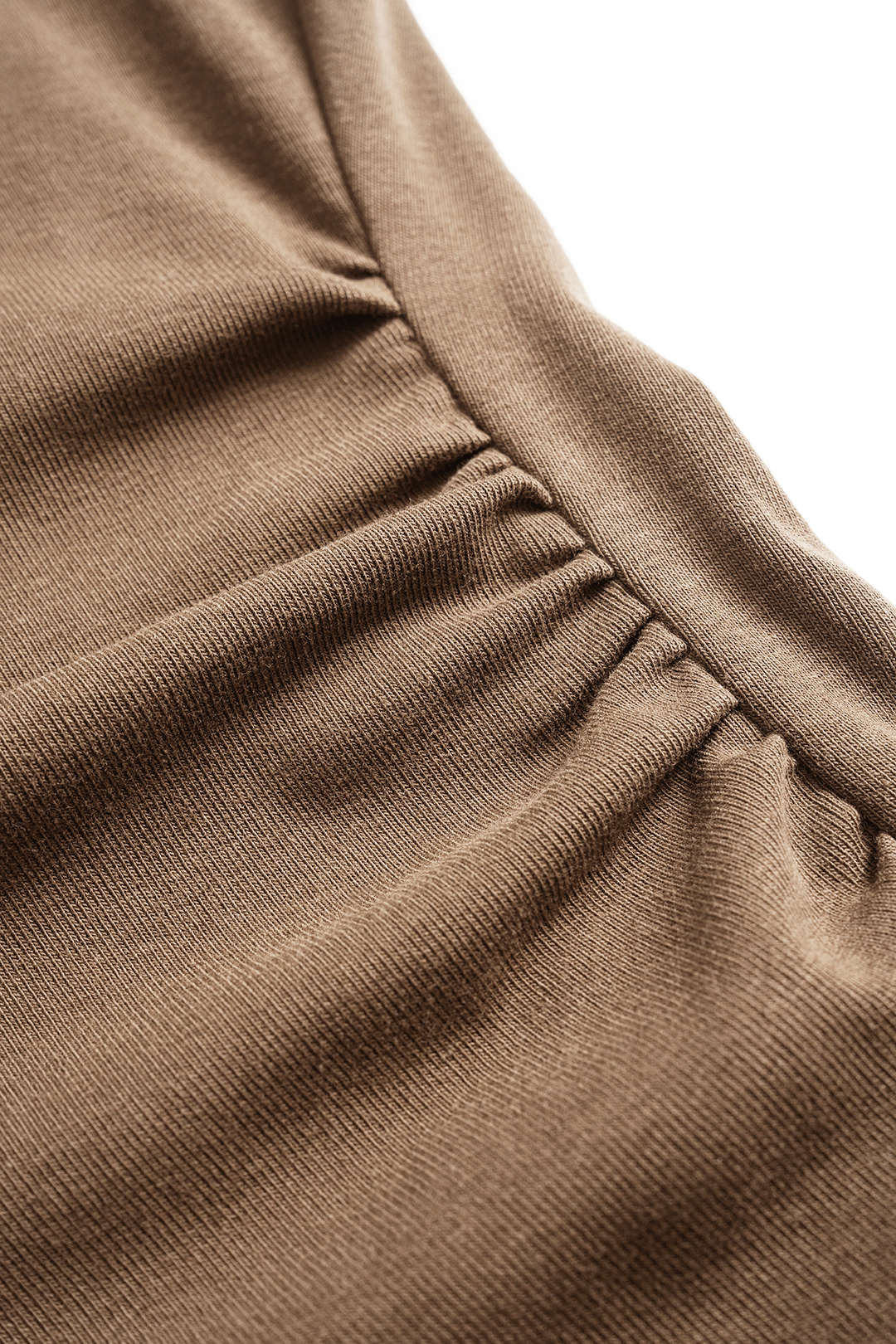 Plus Size Ruched Patchwork Belted Tank Top