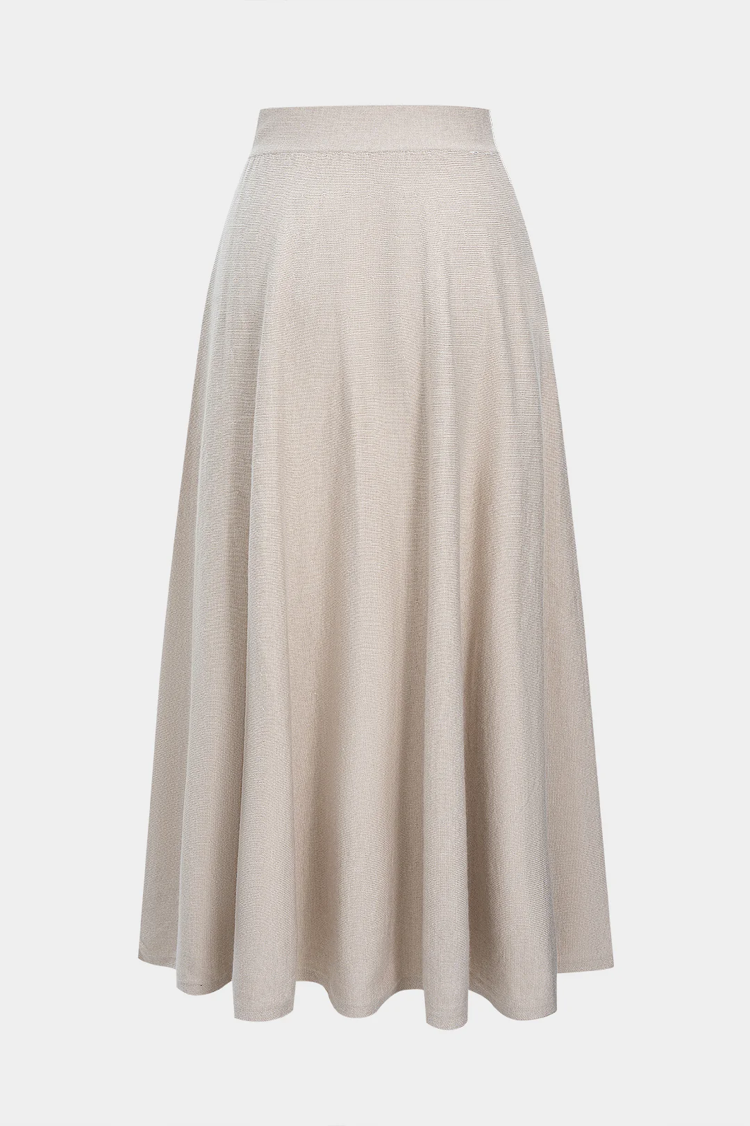 Knit Solid Ruched Skirt