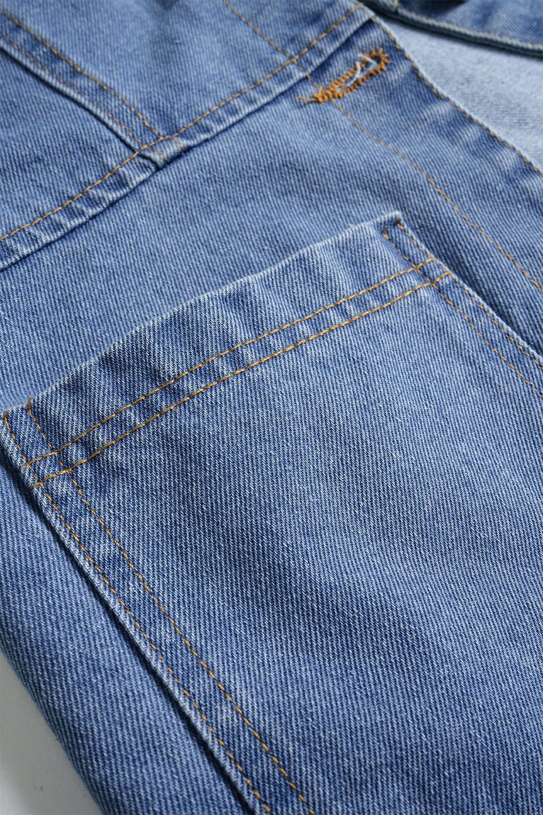 Denim Button Pocket Vest