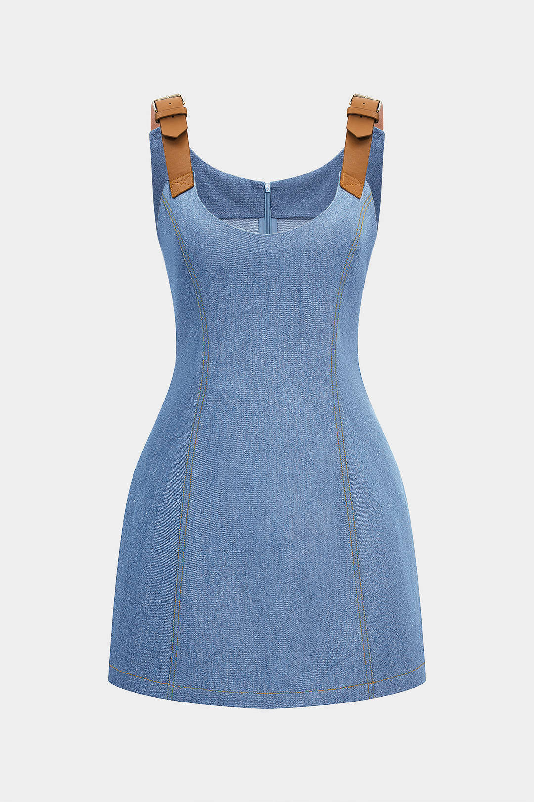 Metallic Decorative Sleeveless Dress