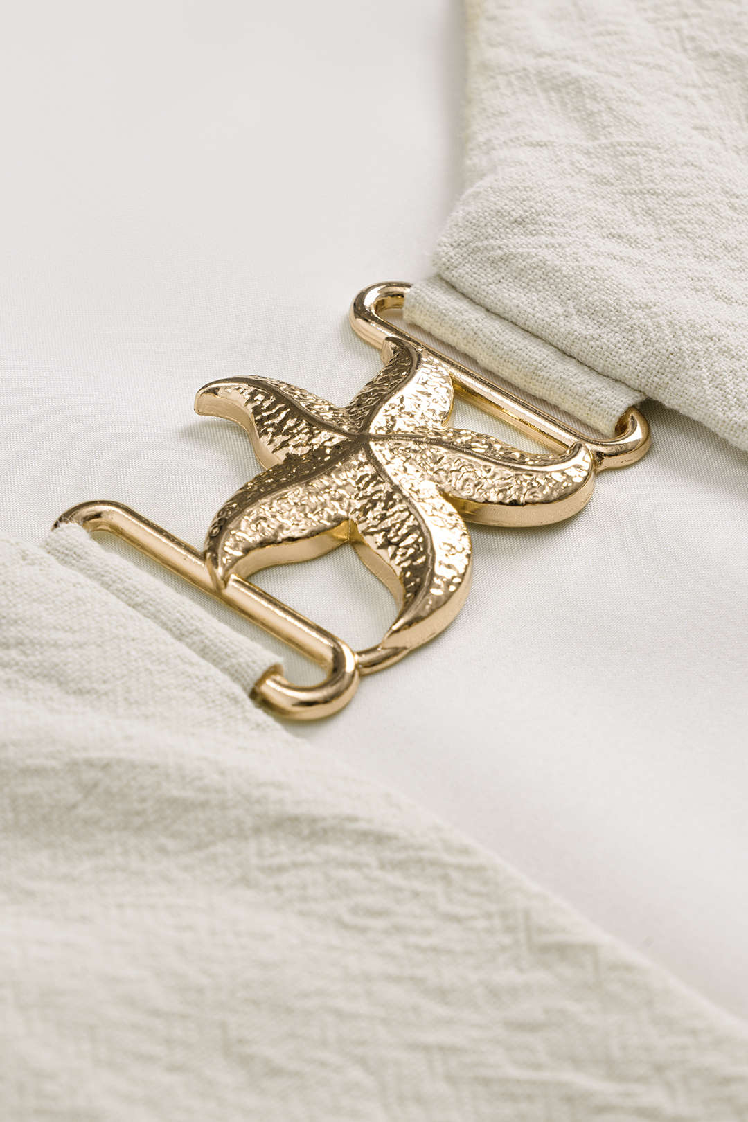 Linen Metallic Decor Cut Out Ruched Sleeveless Mini Dress