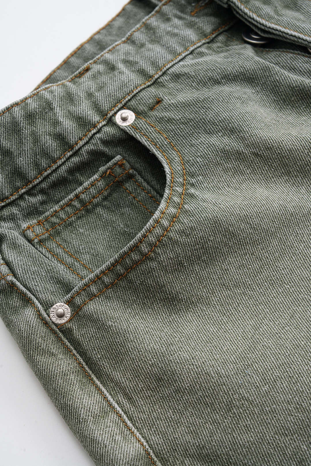 Reversible Denim Pocket Mini Skirt