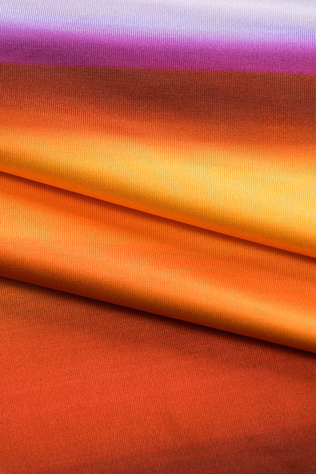 Ombre Print Ruched Cut Out Strapless Tube Top And Slit Maxi Dress