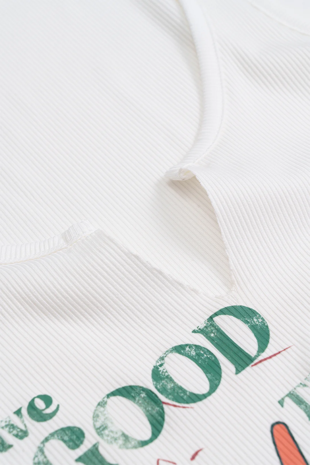 Printed Letter Tank Top