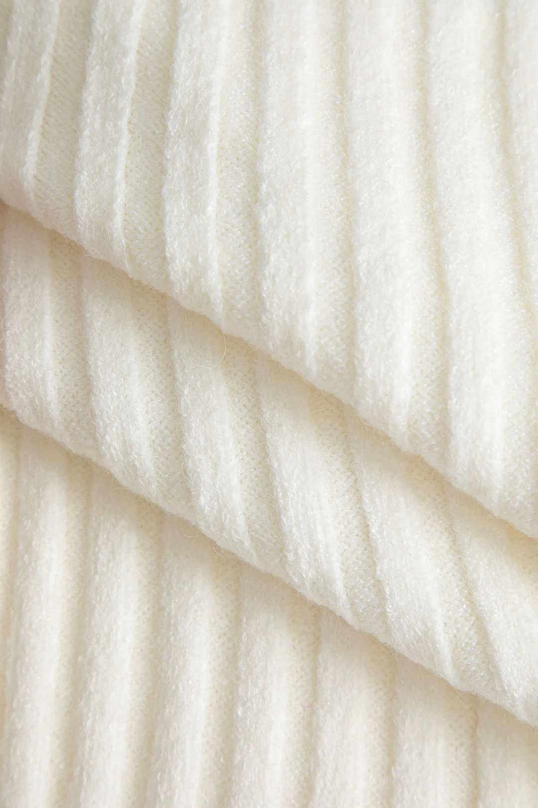 Simple Solid Knit Long Sleeve Bodycon Skirt Set