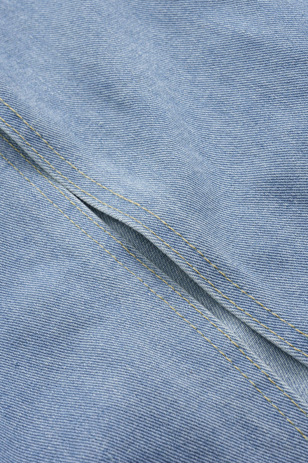 High Waist Pocket Denim Skirt