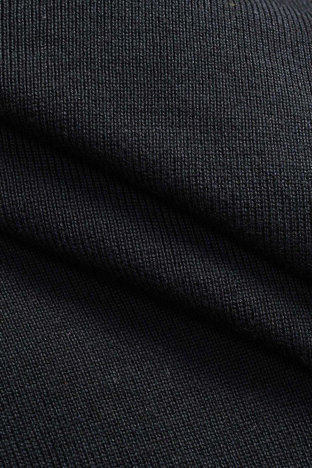 Contrasting Knit Ruffled Button Bell-Sleeve Dress