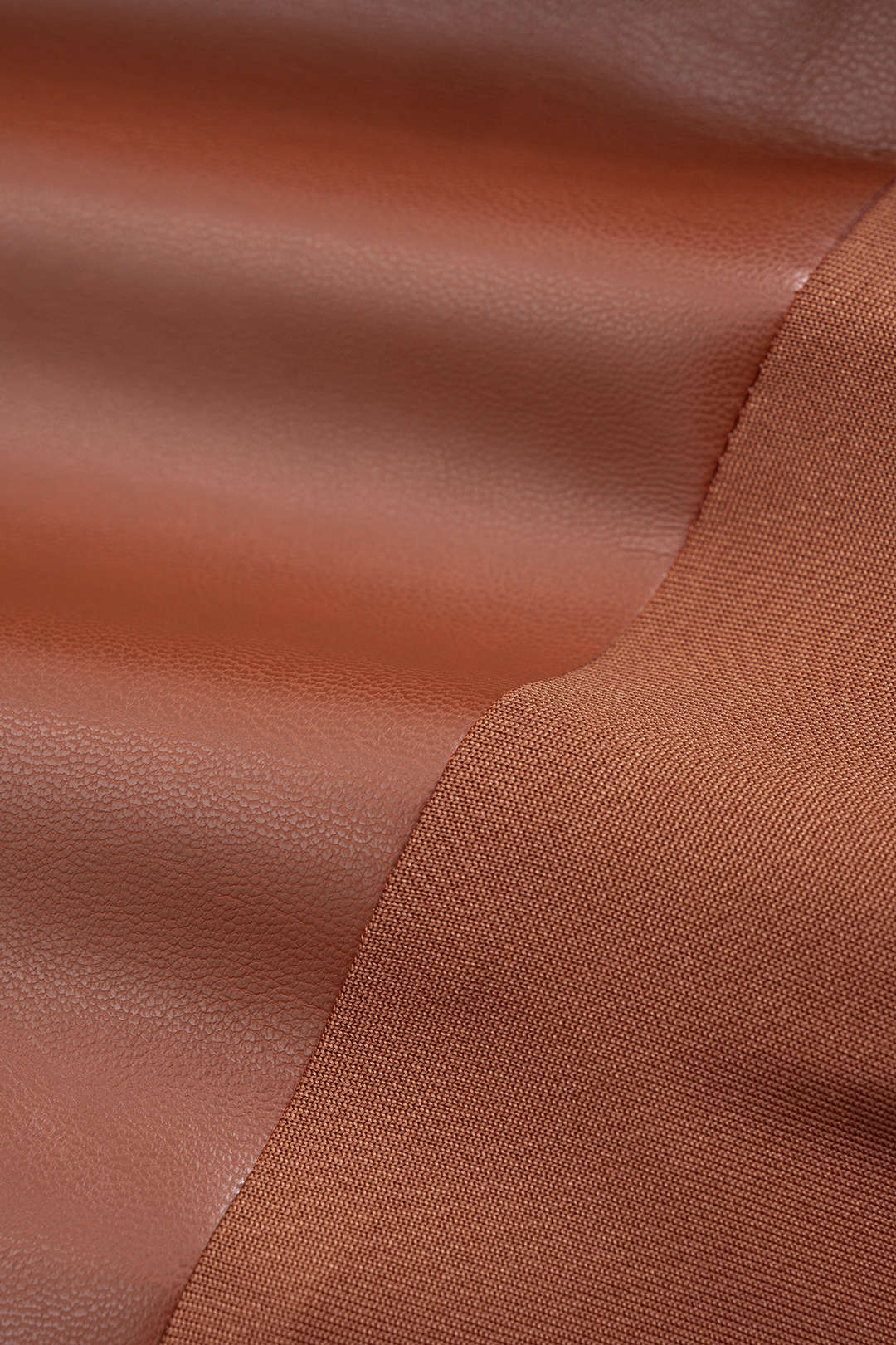 Faux Leather Patchwork Ruched Zipper Sleeveless Bodysuit