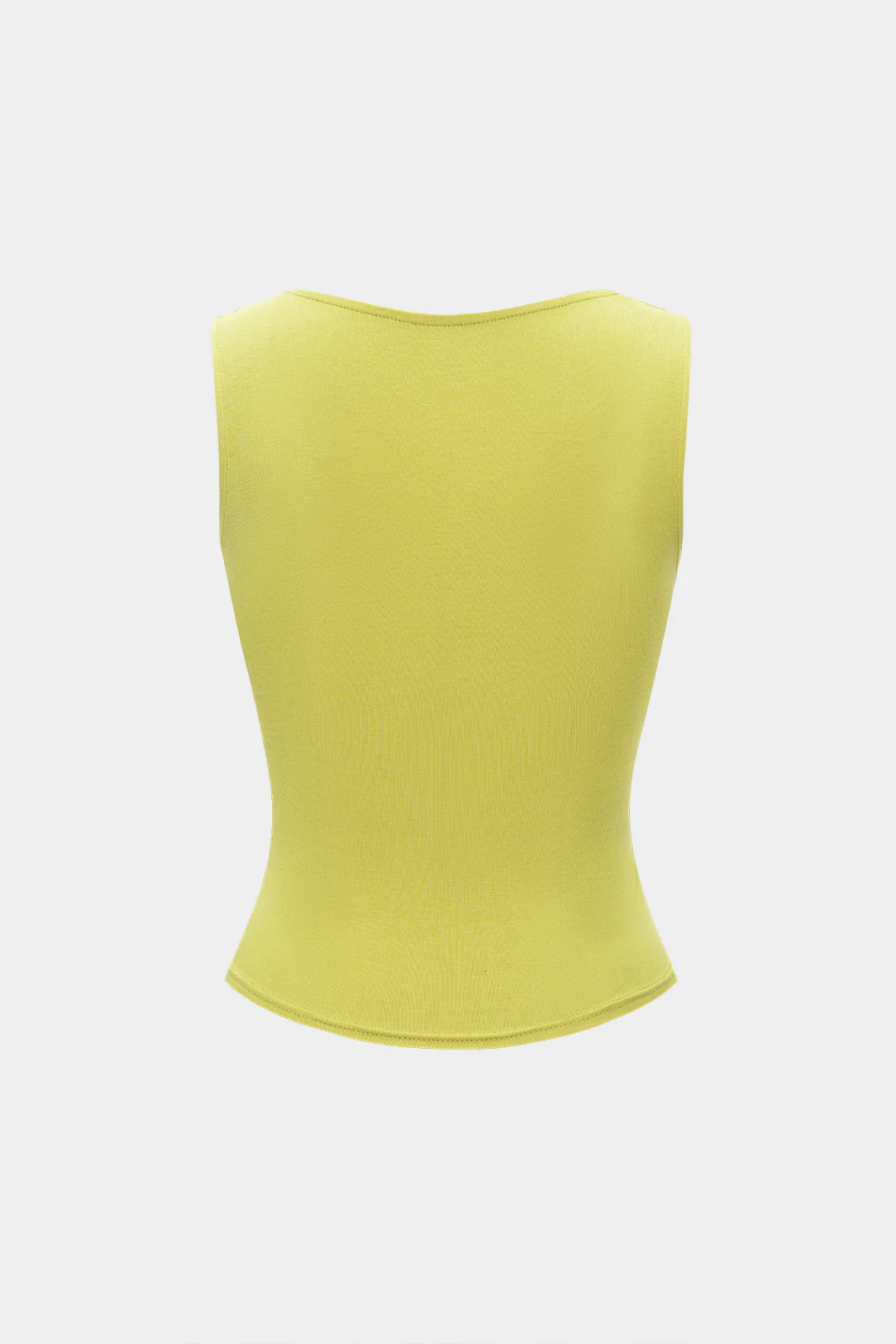 Square Neck Padded Sleeveless Tank Top