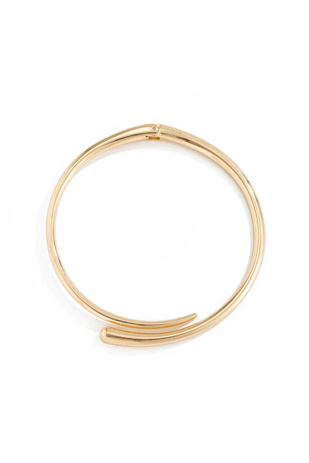 Open Metal Choker Necklace