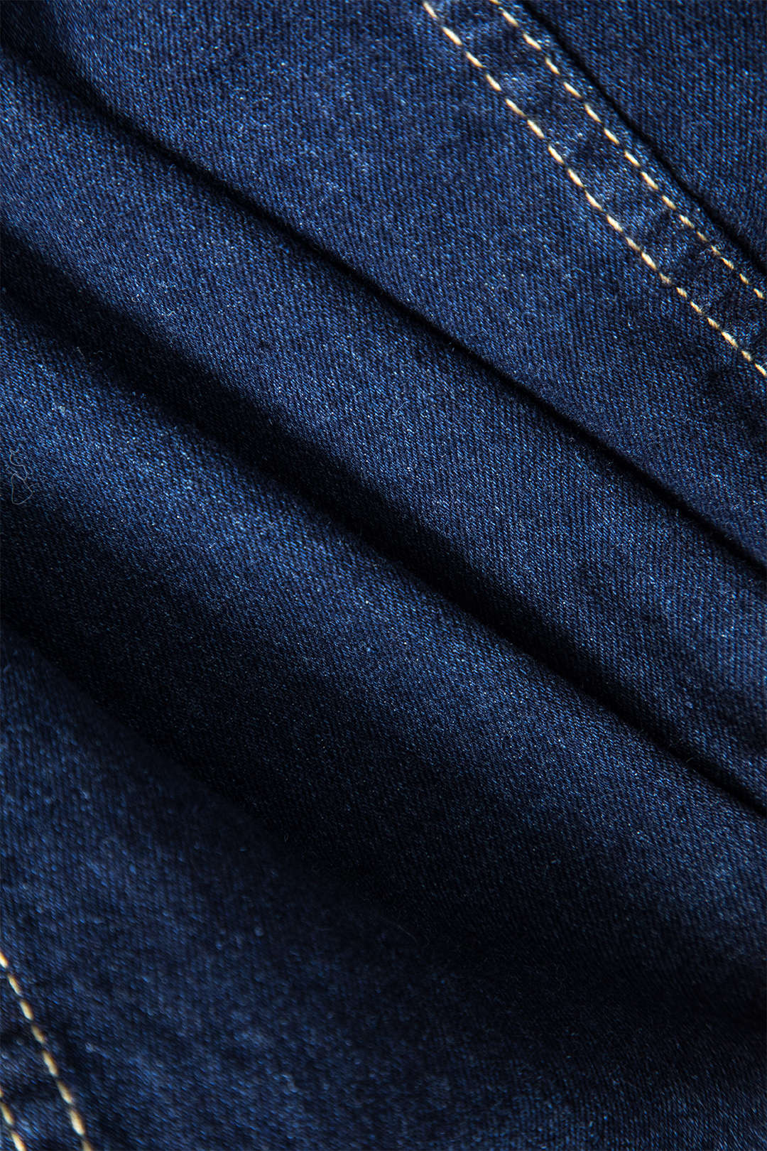 Denim Toggle Button Cropped Jacket and High-Waist Shorts Set