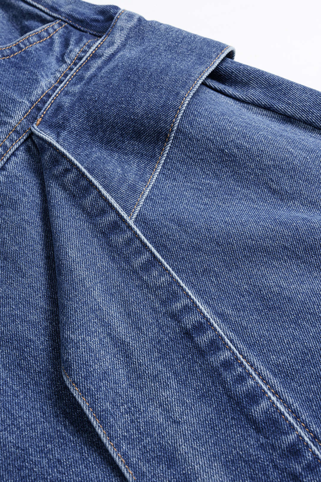 Denim Wide-Leg Low-Waist Barrel Jeans