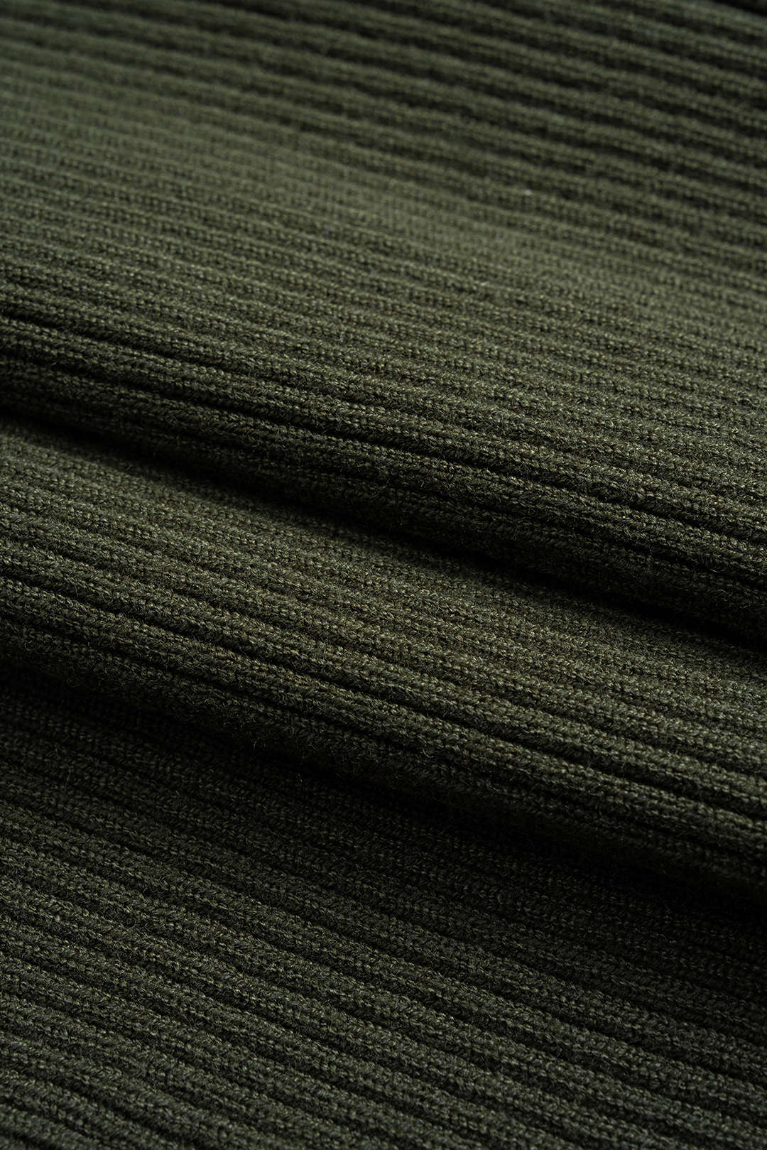 Knit Braided Backless Zipper Long-Sleeve Top