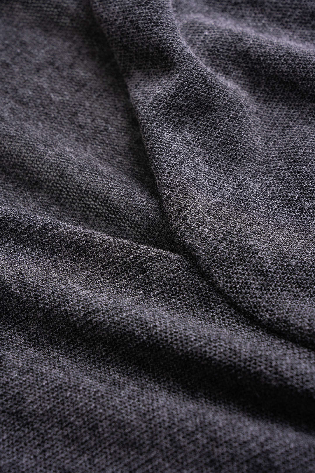 Crossed Ruched Long-Sleeved Top