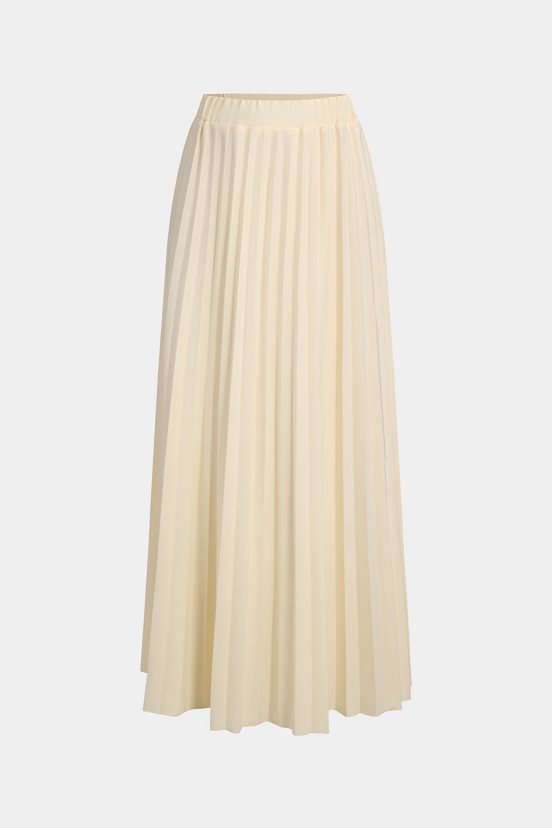 Off-Shoulder Top And Pleated Skirt Set