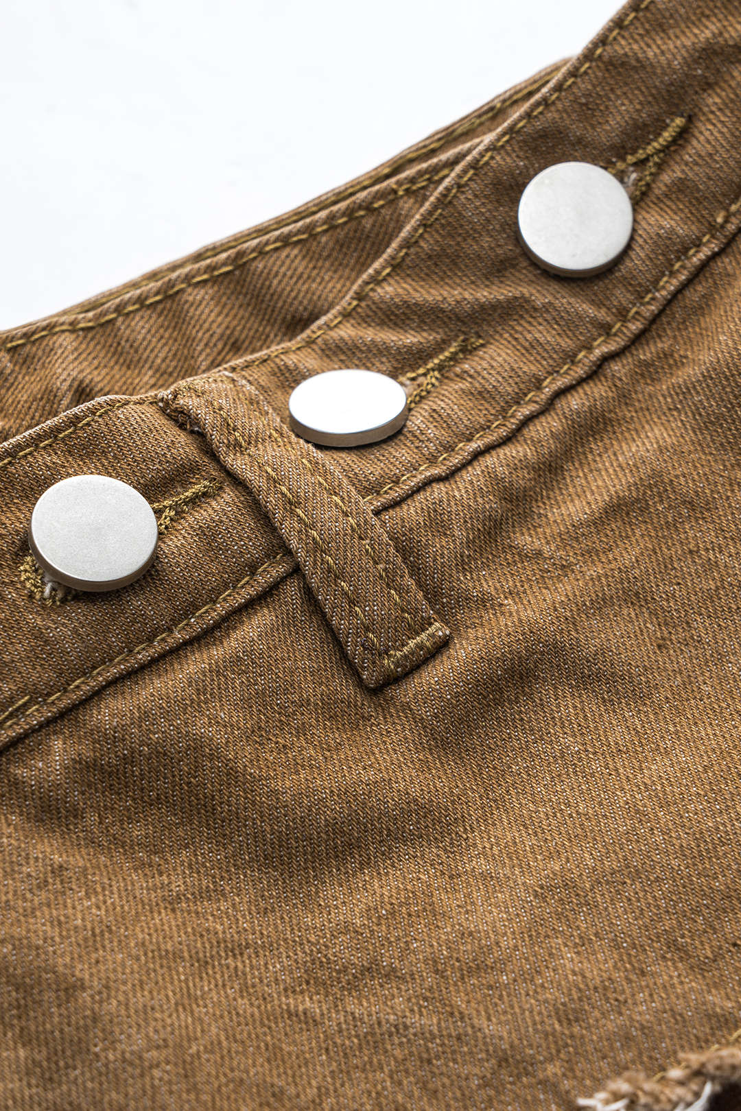 Color Block Plaid Print Denim Patchwork Asymmetrical Skirt