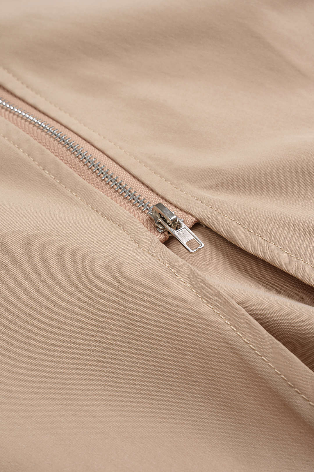 High Waist Zipper Pocket Belted Skirt