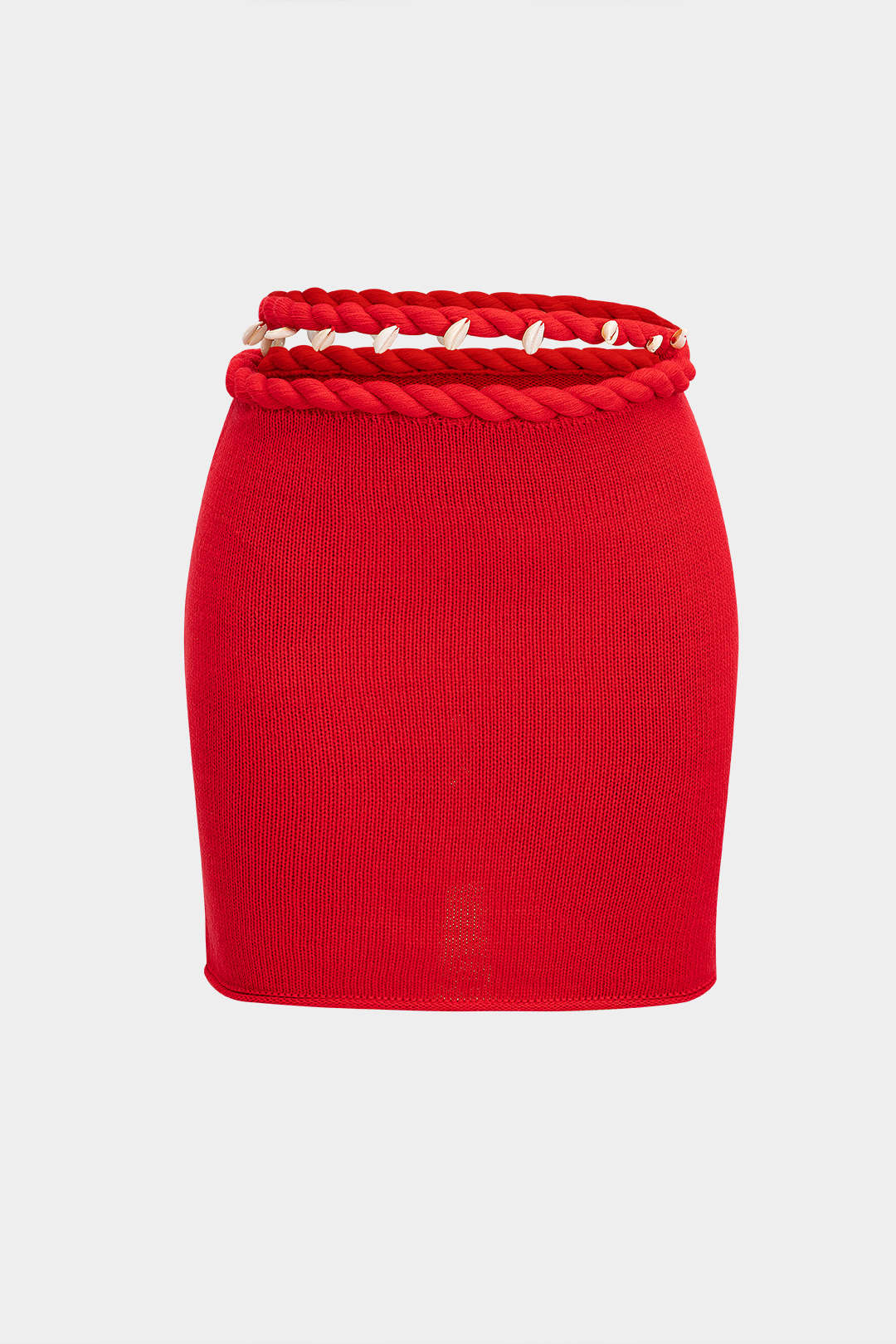 Knit Braided Decorative Skirt