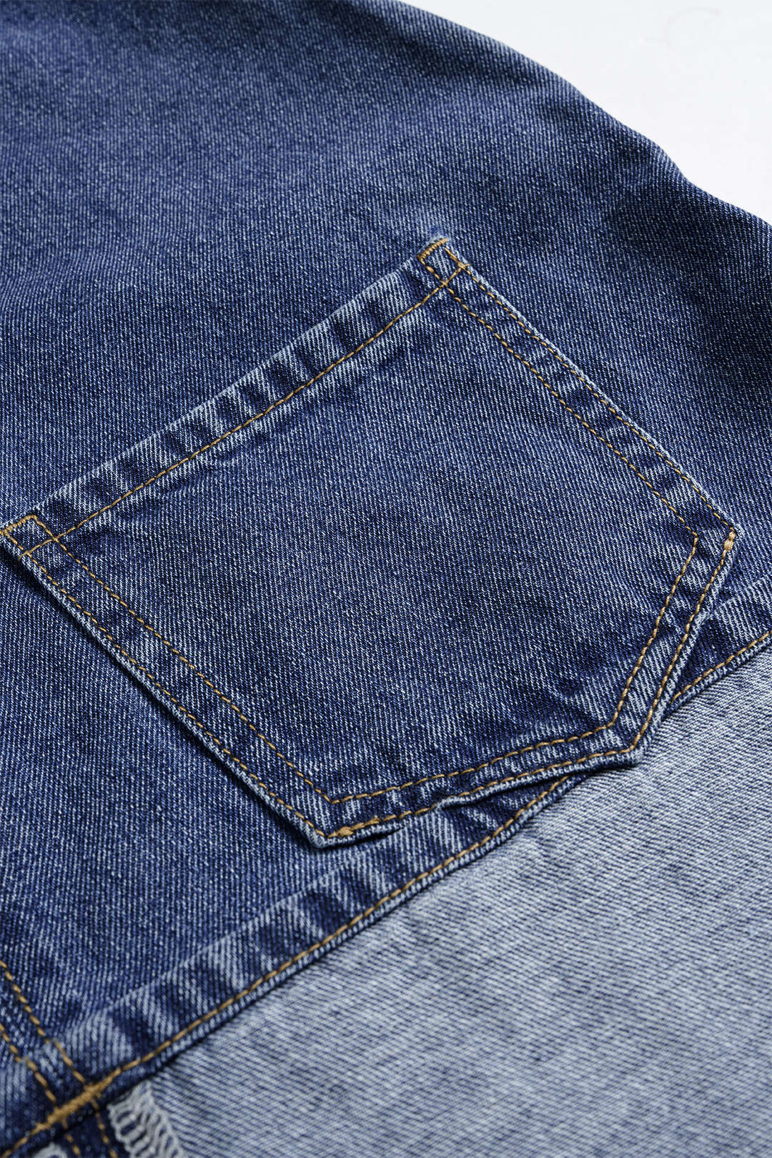 Washed Zipper Backless Denim Halter Mini Dress