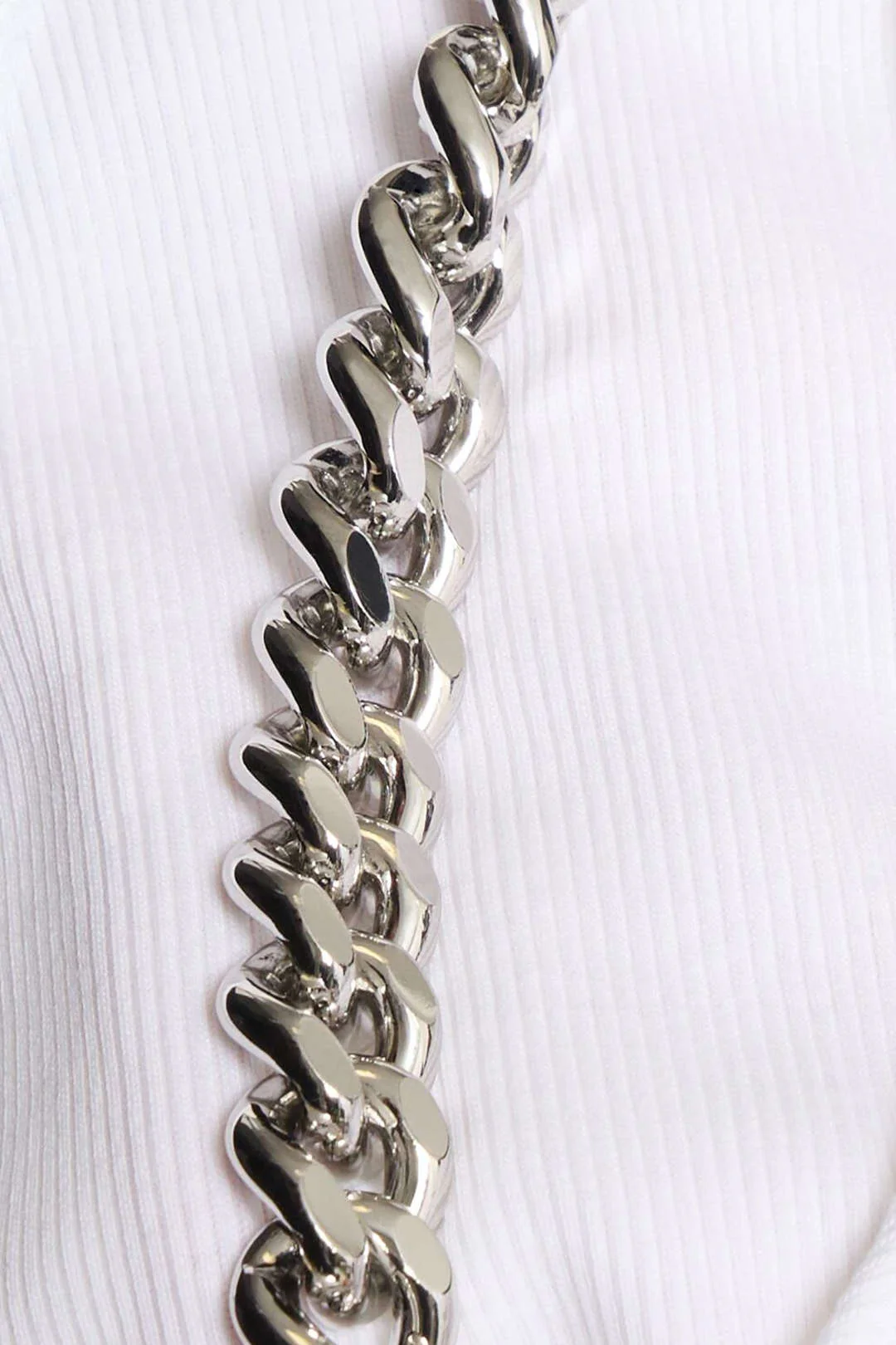 Chain Decor Sleeveless Tank Top