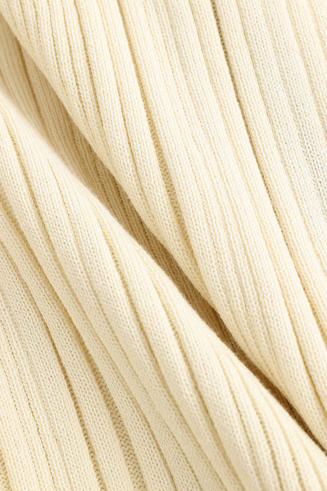 Contrast Trim Button-Down Knit Dress