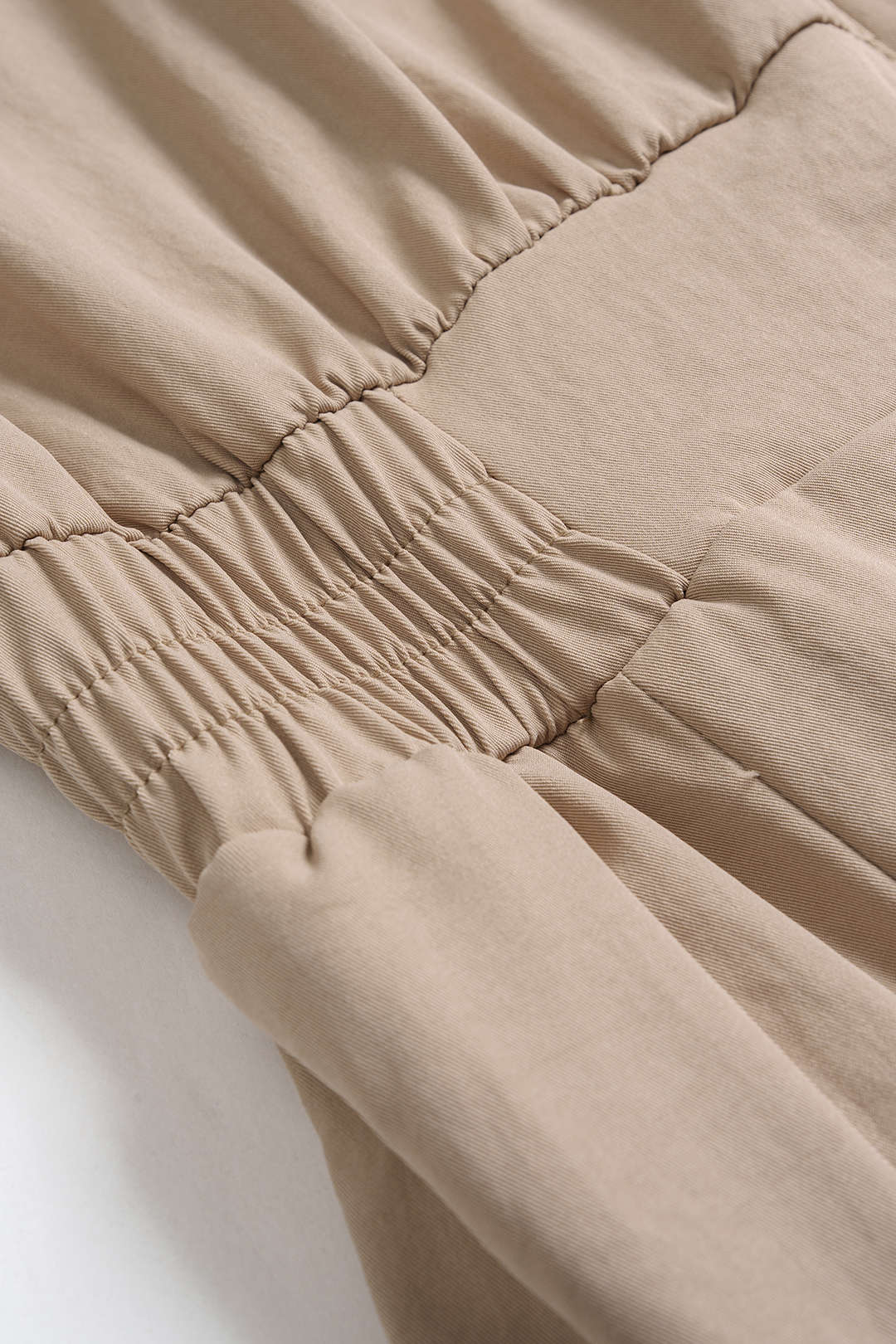 Button Ruched Short Sleeve Jumpsuit