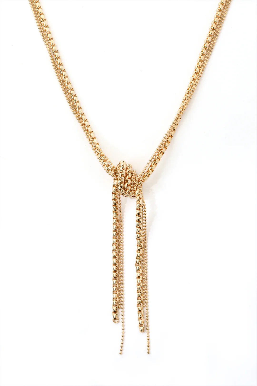 Knot Tassel Necklace