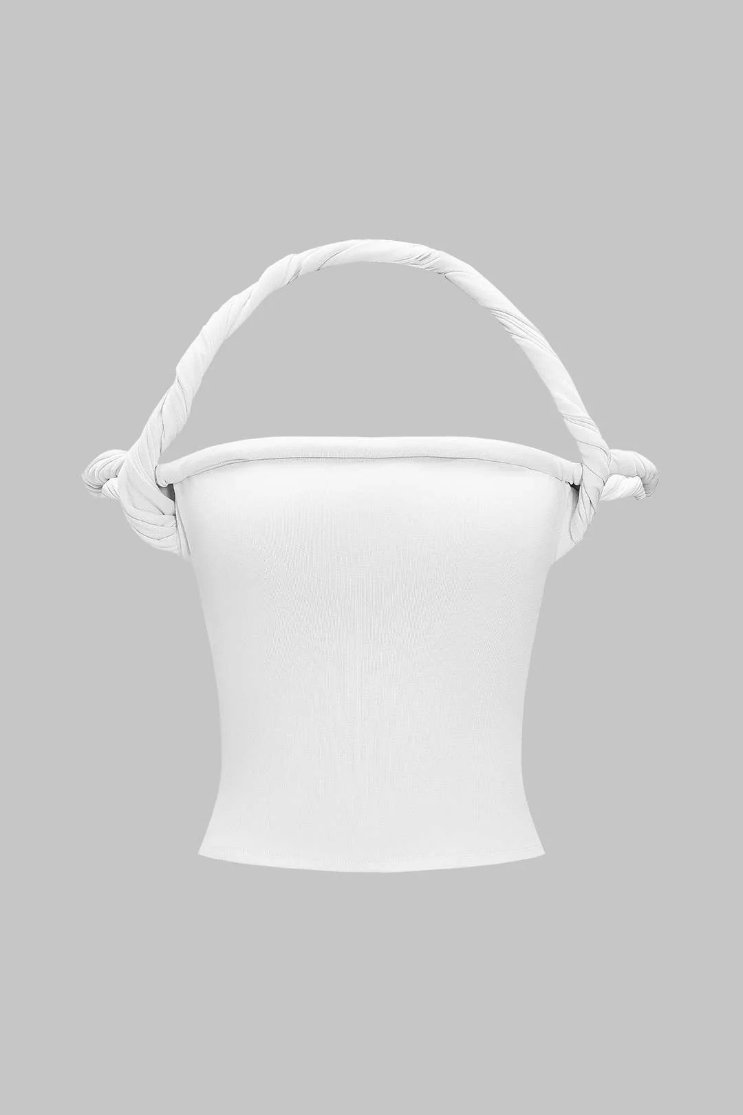 Twist Knot Halter Neck Tank Top