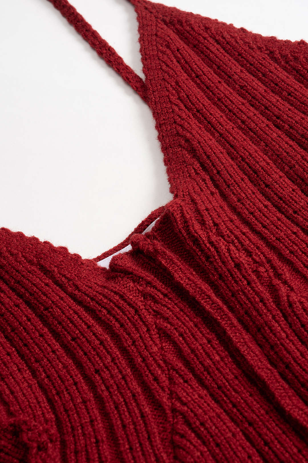 Knit V-Neck Camisole Top