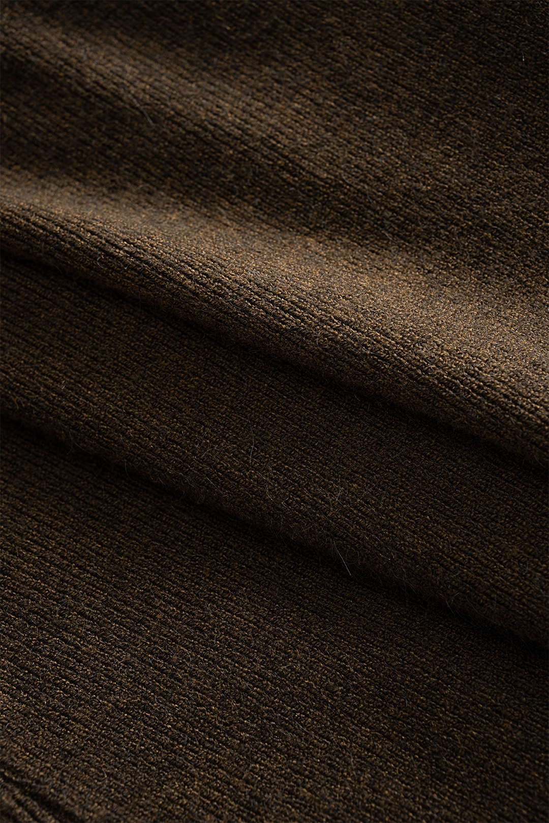 Solid Basic V-Neck Long-Sleeve Top