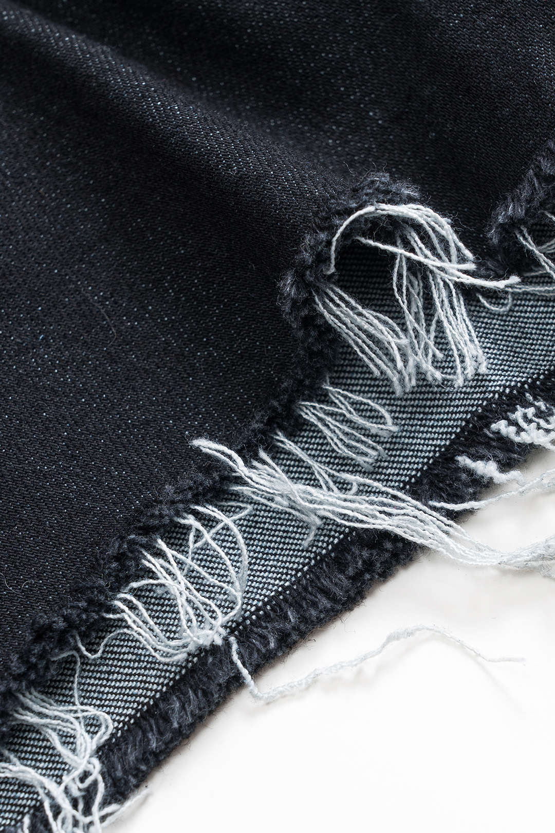 Denim Contrast Stitching Detail Bustier Tube Top and Shorts Set