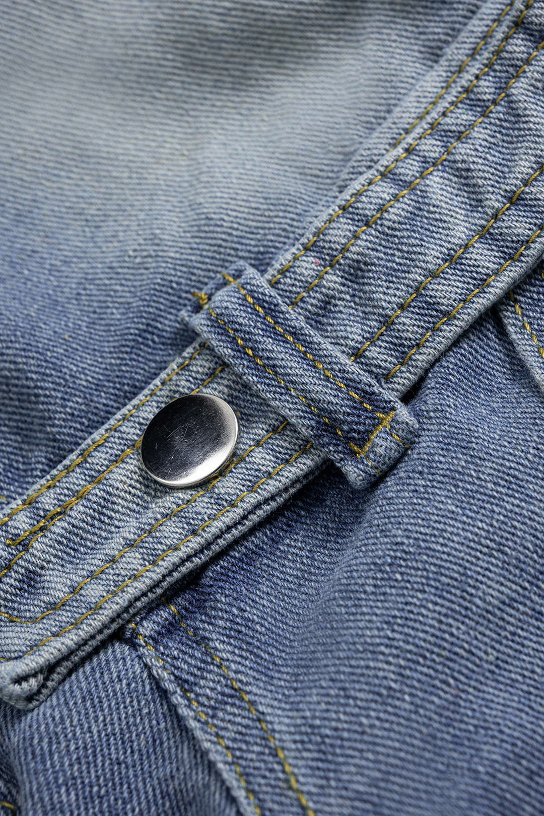 Denim Washed Button Jacket